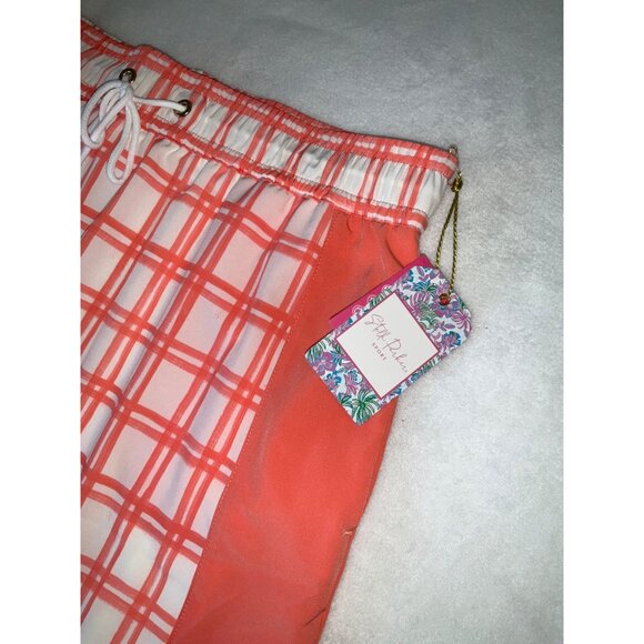 Stella Parker Sport Pull-On Skort Size Medium Window Pane Plaid UPF 50+ - Picture 3 of 6